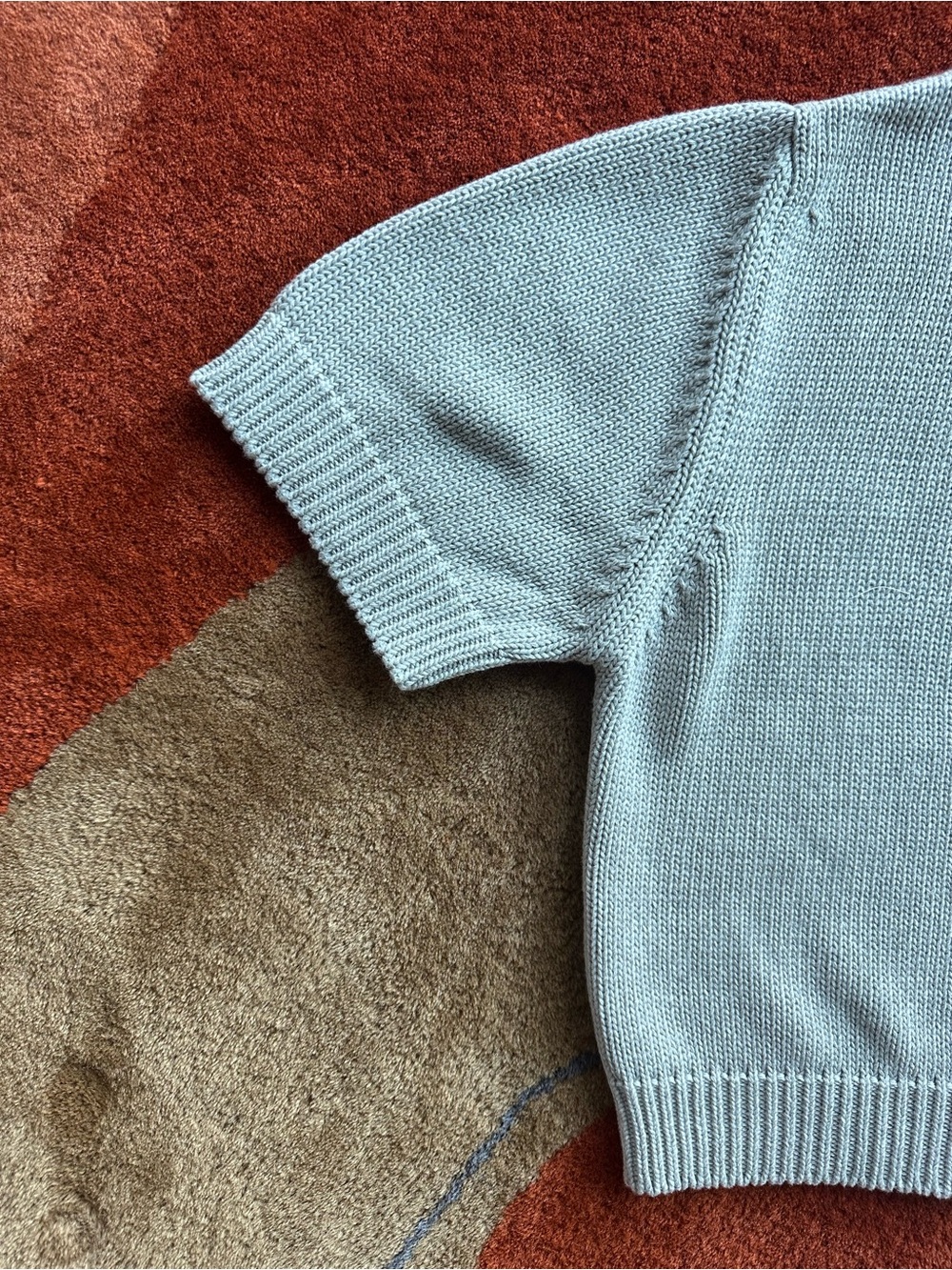 Gillian Stevens Rosemary Cardigan in Pebble - Picture 5 of 11